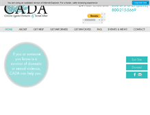 Tablet Screenshot of cadacanhelp.org